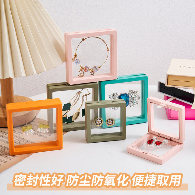 PE film storage box anti -oxide film suspended box bracelet necklace jewelry box jewelry box jewelry display box