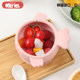 Meriel Meriel South Korea imported supplementary food silicone bowl new baby children's food -grade silicone bowl baby tableware
