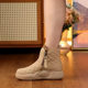 
Winter velvet thickened snow boots women's shoes 2024 new short-tube platform sole Northeast cold-proof waterproof anti-slip warm