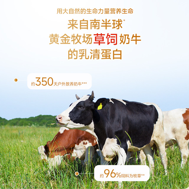 
Tomson By-Health Protein Powder Double Protein Nutritional Powder Whey Protein Nutrition for the Elderly Gift Box Genuine