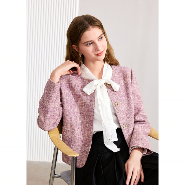 BETU Bai Tu French Design Sense Bow Shirt Female 2024 New Hook Flower Capacity White Shirt
