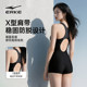 Hongxing Erke one-piece swimsuit women's boxer new high-end racing swimming pool training special adult swimsuit