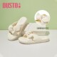 Dadong black soft-soled slippers for women 2025 new style fashion flat sandals fairy style skirt sandals