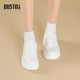 Dadong thick sole versatile white shoes for women 2025 new summer casual sports lightweight board shoes hot canvas shoes