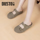 Dadong belt buckle Birken shoes for women 2025 new summer bag-toe half slippers one-foot lazy shoes sandals for women