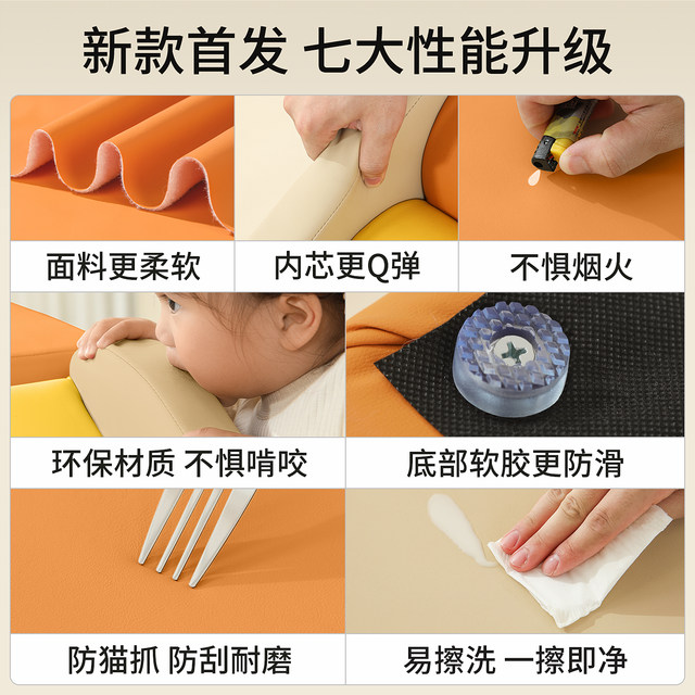 Early education center soft climbing and sliding combination baby sensory training climbing frame baby stair climbing ladder soft package slide