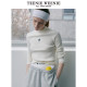 TeenieWeenie Bear Women's Spring Fashion Slim Half-Turneck Sweater Underwear Simple Plain Base Shirt
