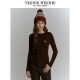 TeenieWeenie Bear Spring Handmade Crochet Lace Texture Elegant Temperament Round Neck Sweater Knitted Base
