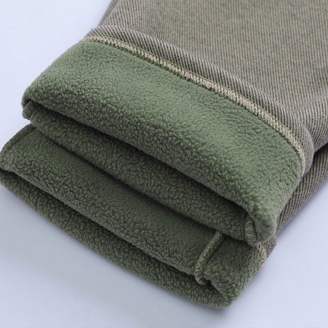 New style velvet pants for middle-aged and elderly mothers, autumn and winter cotton trousers, outer wear, middle-aged women's trousers, thick warm trousers