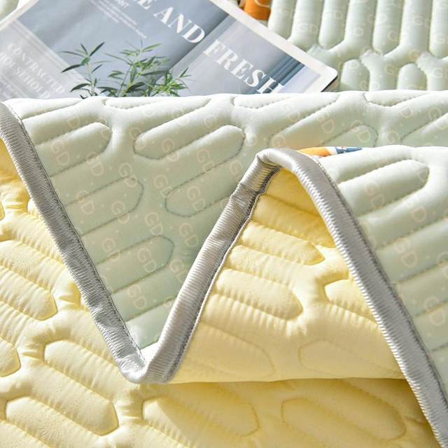 Summer Ice Silk Latex Mat Mother and Baby Class A Machine Washable Children's Student Dormitory Single Bed Summer Mat Customized