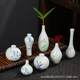 
2023 new creative Chinese-style small-diameter vase boutique hand-painted pattern ceramic decorative flower arrangement gardening home