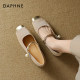 Daphne French Little Flavored Mary Jane Single Shoes Women's Skirt Thick Heel Pearl Buckle 2025 Spring and Summer New Style