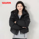 Duck down jacket women's 2024 winter new short style high-end slim slim duck down casual thick coat A