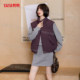 YAYA YAYA 2024 Autumn and Winter Fashionable and Versatile Women's Short Down Jacket Vest Down Jacket