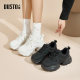 Dadong women's shoes dad shoes 2025 spring comfortable thick sole light casual shoes outdoor sports shoes women's white shoes