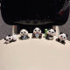 
Butter Bear electric car decorative doll car ornaments cartoon motorcycle battery car small accessories cute decompression