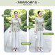 Jiangnan Story New Chinese Style Mother Short Sleeve Middle-aged and Elderly Mother's Day Top Noble Two-Piece Set