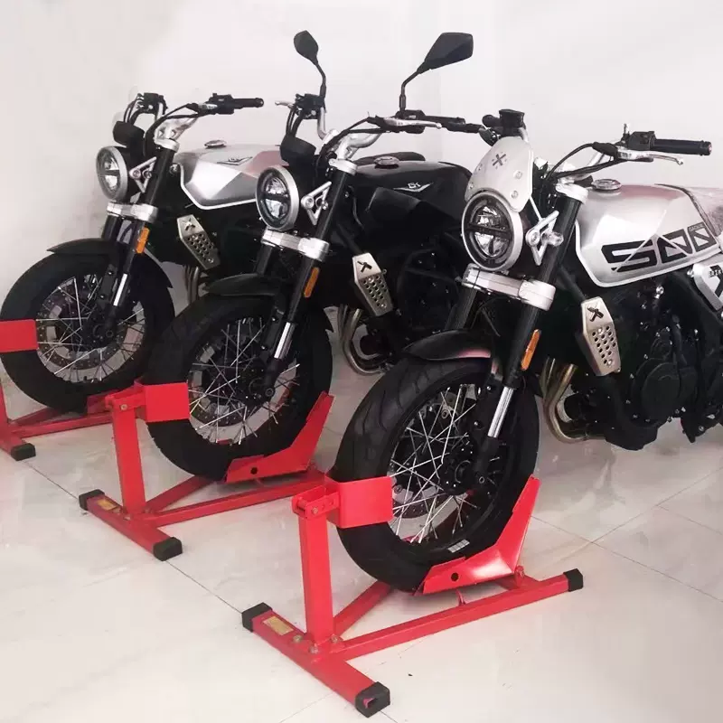 摩托车前轮驻车架停车架重机维修支撑架车行