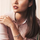 Pandora Pandora Auckling Chain Plain Chain Diy Necklace Necklace 925 Silver Women's Gift
