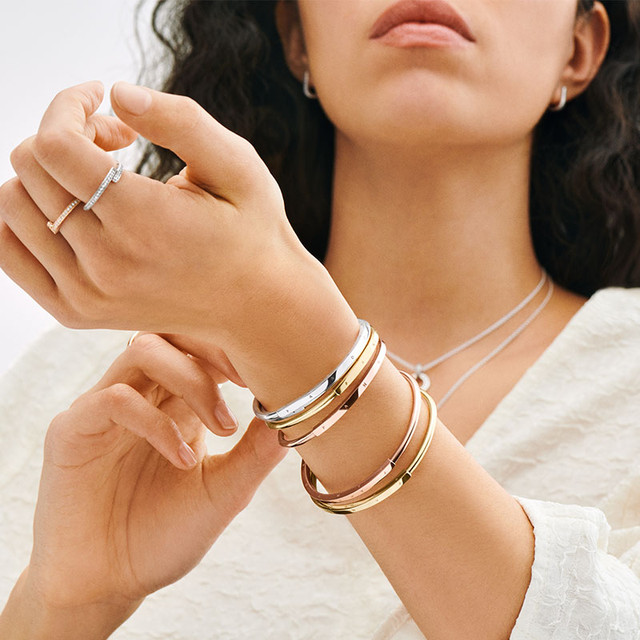 
Pandora Pandora Outlet New Classic Series I-D Bracelet Silver Temperament as a Gift for Your Girlfriend