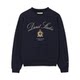 Dunst neutral style classic LOGO sweatshirt round neck pullover sweatshirt commuting versatile top UDTS5A113
