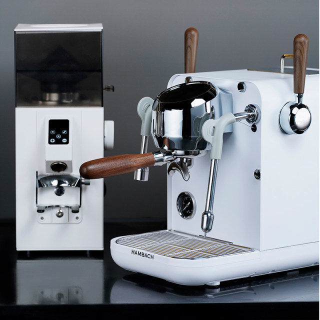 Hambach Hambach New Lark 7121 Semi-automatic Italian coffee machine Home office small concentrator