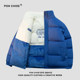 ponchoe's new cotton coat for men and women in winter loose double-sided lamb velvet plus velvet thickened warm cotton coat
