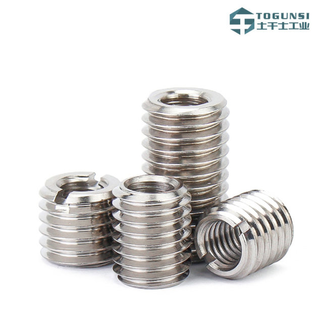 Stainless steel internal and external tooth nut 303 conversion variable diameter brace screw thread sheath wire sleeve M3M4M5M6M8M10