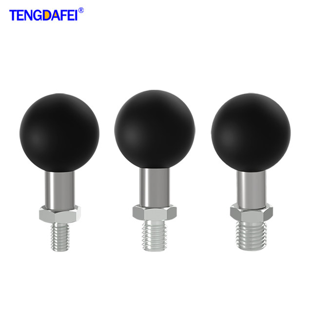 Tengdafei motorcycle rearview mirror ball head bracket base m6m8m10 universal ball head screw expansion 17 turn 25