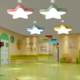 Kindergarten cartoon chandelier Sunshine Nebula Style Style Classroom Plowal Hall Mother and baby shop Children's ceiling lamp
