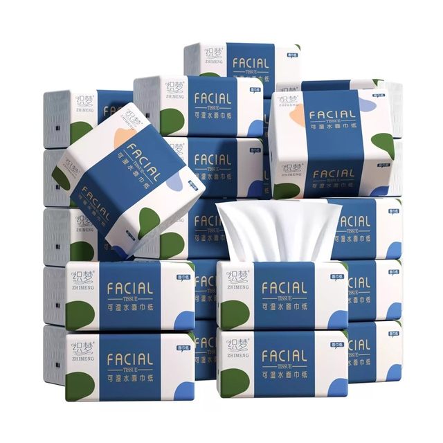 Dream Weaver Paper 300 Large Pack Thickened Tissues Mother and Baby Suitable for Household Full Box Affordable Napkins and Facial Tissues