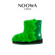 NOOWA designer thick-soled snow boots for women 2024 winter new wool warm anti-slip fur short boots