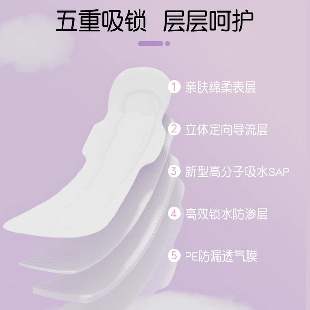 Pigeon -to -produce products New product confinement maternal postpartum sanitary napkin extended
