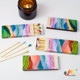 Colorful Danxia safety match aromatherapy candle birthday cake bar hotel restaurant traditional advertising lighting fire and incense