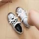Western-Escape French Mary Jane Shoes Women's 2025 Spring New Light Mouth Single Shoes Velcro Flat Sole Ballet Shoes Sports Style