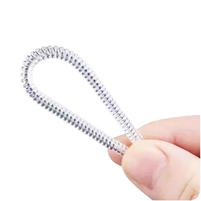 Anti-glasses sliding artifact silicone wrapping with ear support foot cover to prevent slipping and stop slipping. Rear support bracket fixing leg cover