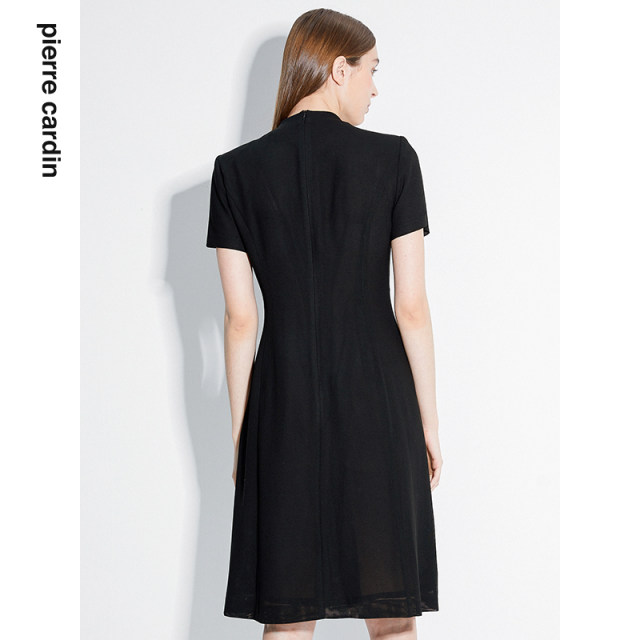 Summer OL style professional commuting short-sleeved dress