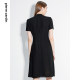 Summer OL style professional commuting short-sleeved dress