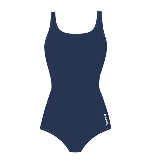 pulassi racing swimsuit for women in swimming pools 2025 new hot spring sports swimsuit for women midnight blue