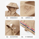 Navigare Italian small sailboat loose windbreaker for women autumn fashion hooded jacket commuting mid-length jacket