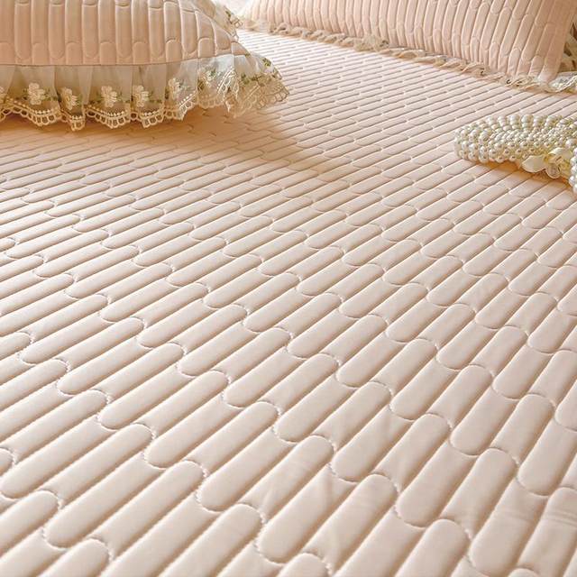 
Three-piece latex mat set, machine washable, Category A, maternal and infant grade, princess style bed skirt, air-conditioned soft mat 2024 new style