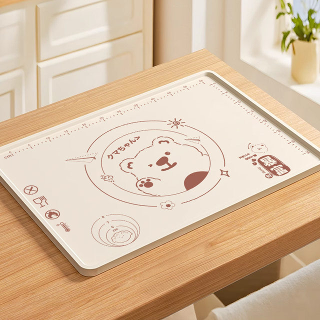
Mother and baby grade silicone kneading mat thickened food grade baking panel chopping board household large rolling dough and non-slip mat