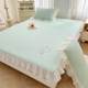 Summer 2025 new iced bean mat summer ice silk cool mat Class A mother and baby grade bed sheet air conditioning soft mat bed cover