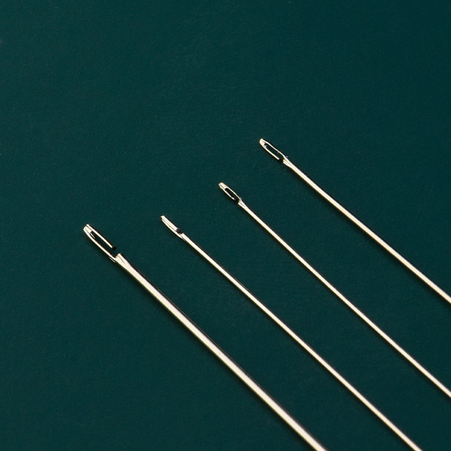 Side hanging beading needle without threading, side opening ultra-fine bracelet bracelet cross stitch DIY hand-made beading artifact