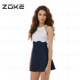 
zoke/Zhouke backless sexy neck slim vacation dress swimsuit for women 2025 new high-end