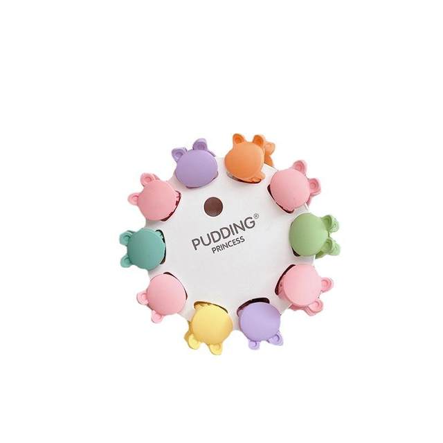 Korean candy-colored cute mini small children's grab clip solid color princess sweet broken hair clip Korean style hair accessories