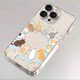 Ins fun cartoon suitable for Huawei mate70/p60pro mobile phone case Honor 200 transparent vivoS20 Xiaomi 15 Redmi note14 silicone OPPOreno13/12/11 Anti-fall