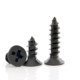 Iron black flat head self-tapping nail cross countersunk head self-tapping screw KA electronic small wood screw M1M2M3M4M5M6