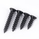Iron black flat head self-tapping nail cross countersunk head self-tapping screw KA electronic small wood screw M1M2M3M4M5M6