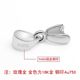 Pt950 platinum pendant buckle 18k pure white gold rose gold gold crystal jade pendant jade clip buckle melon seed buckle